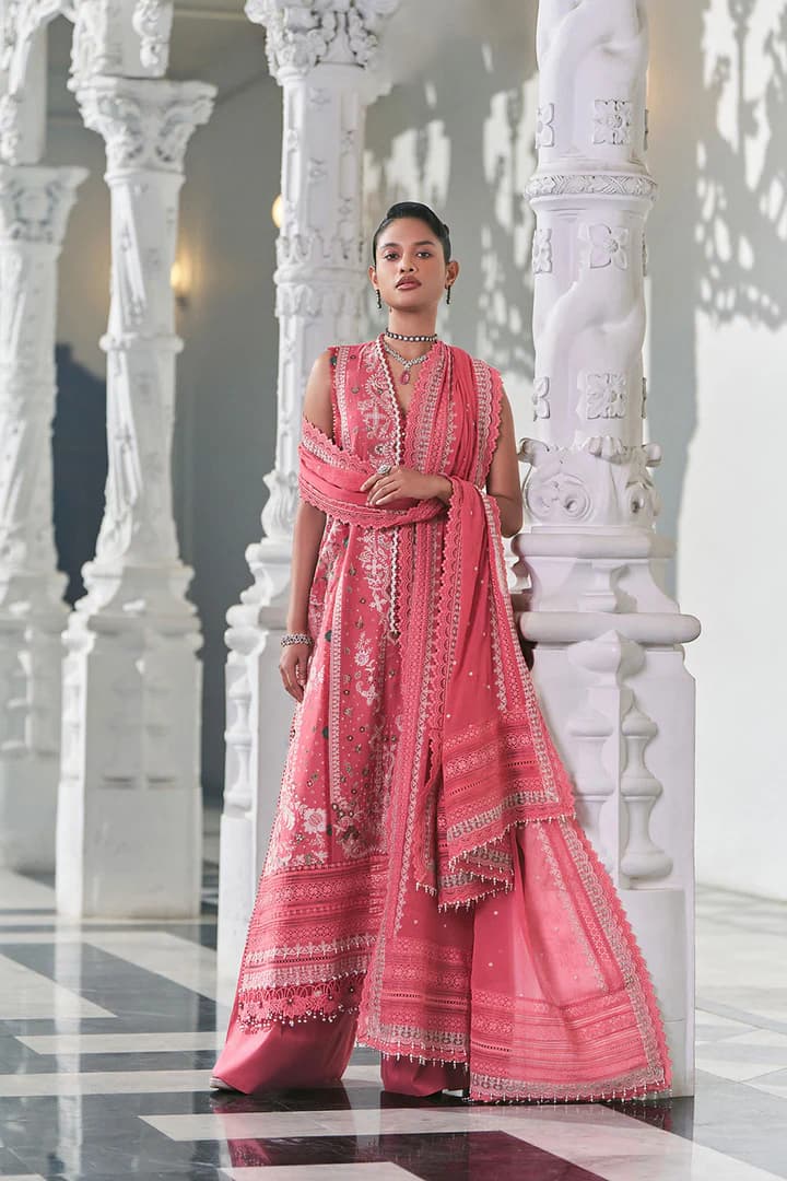 Design 8B Luxury Lawn Eid Edition 2026 Unstitched 2