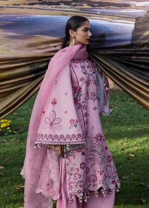 Design Elfa Embroidered Lawn Spring Summer Collection 2026 Unstitced