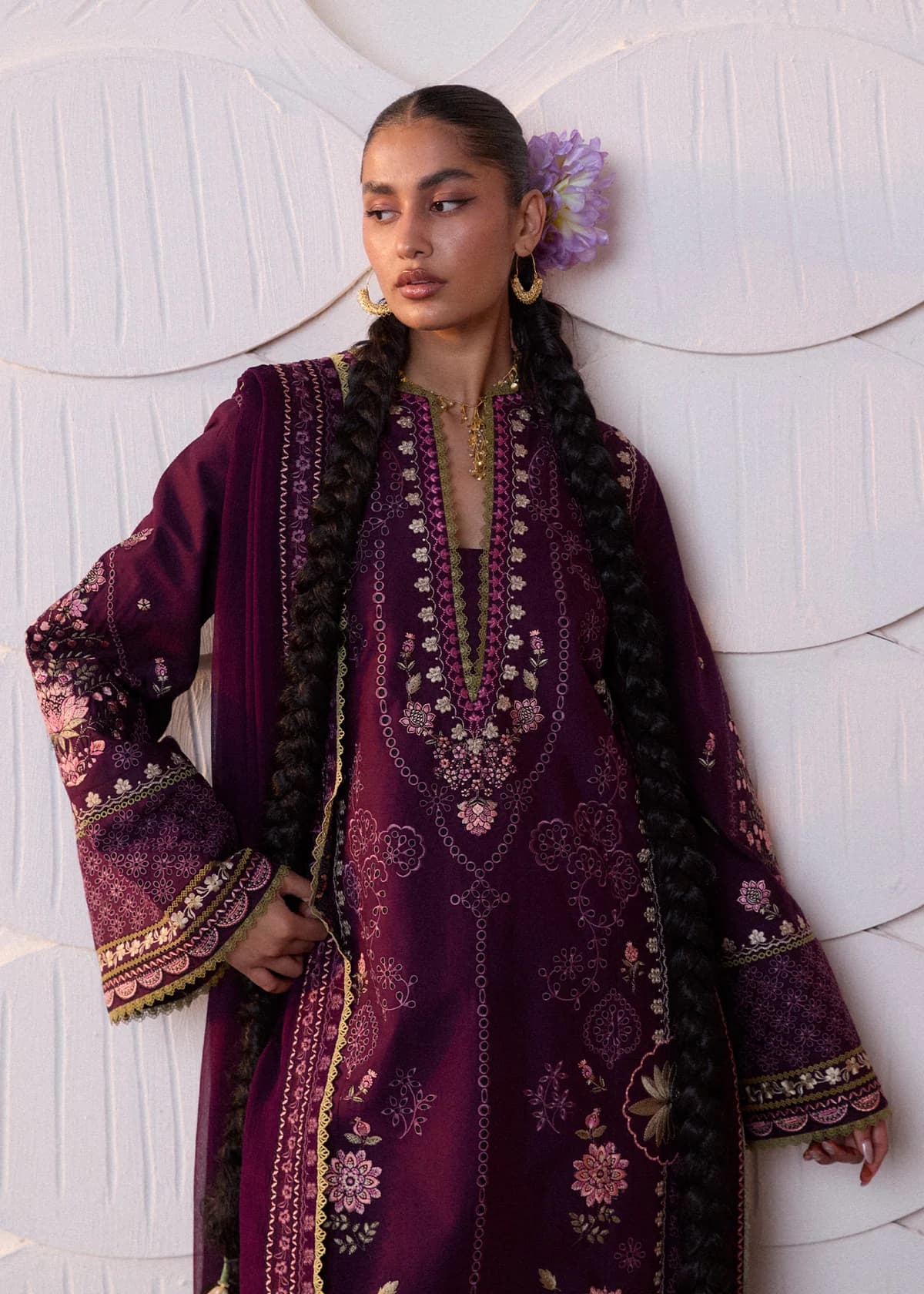 Design Banafsh Embroidered Lawn Spring Summer Collection 2026 Unstitched