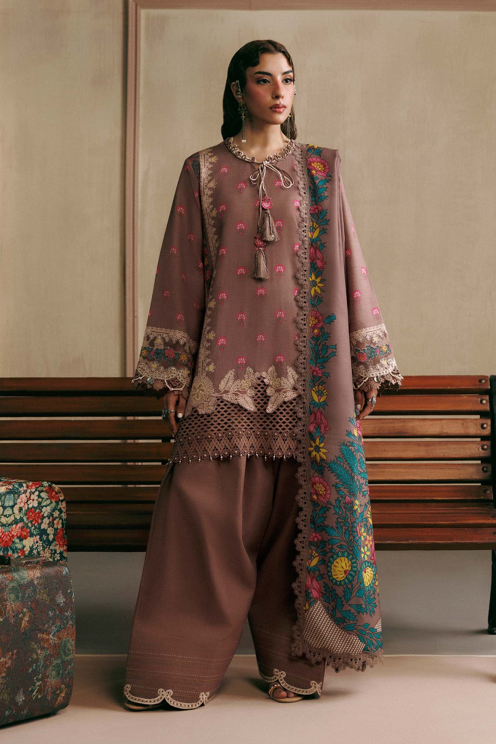 mbasics Slub Khaddar Suit #MB-CUSV15-03A