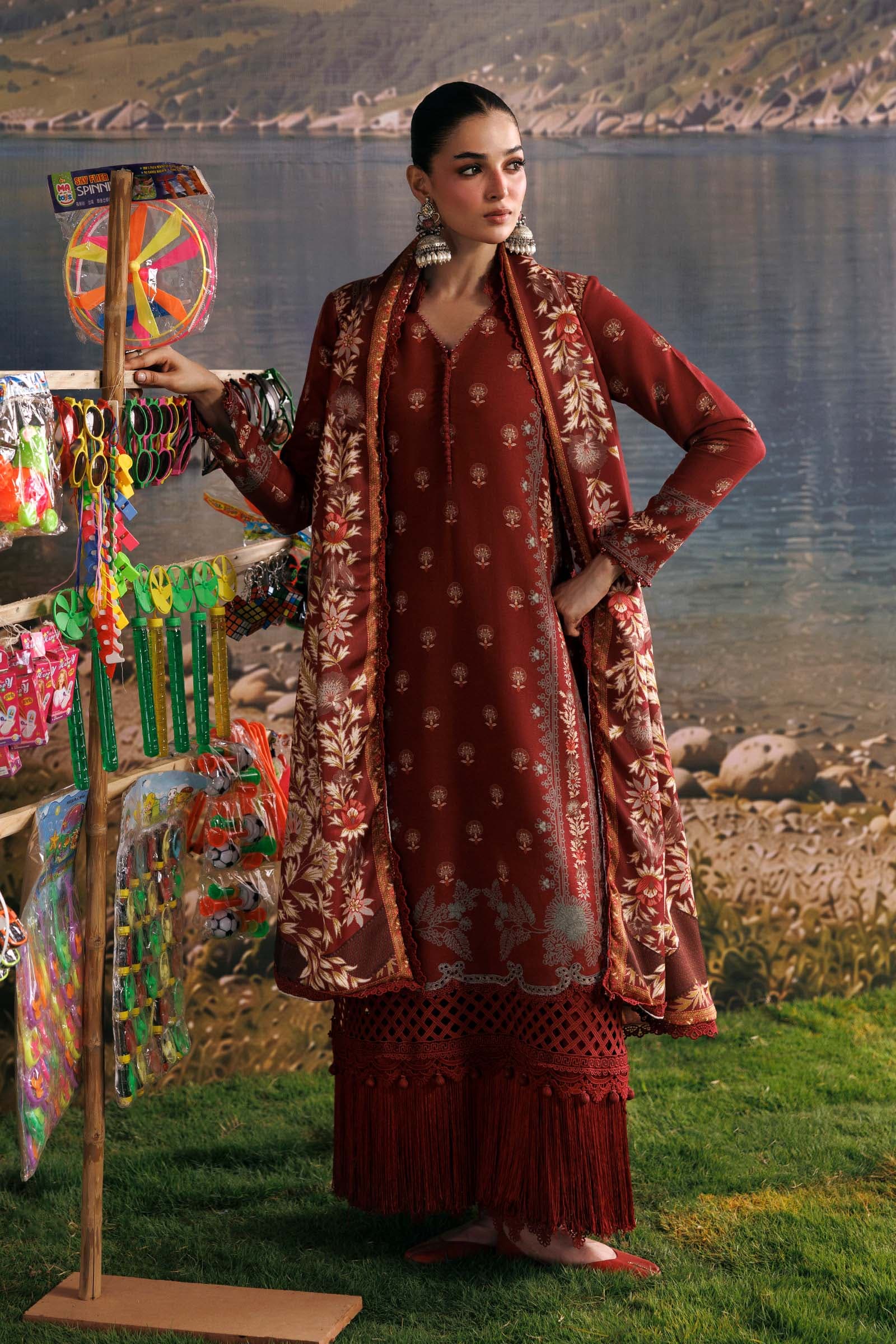 mbasics Slub Khaddar Suit #MB-CUSV15-03B