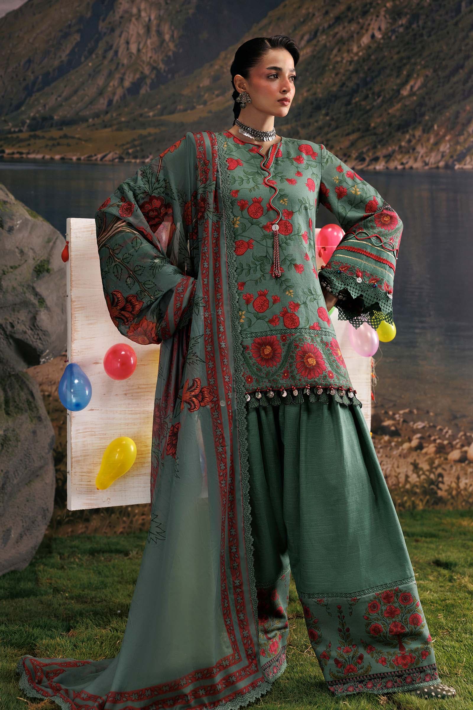 mbasics Slub Khaddar Suit #MB-CUSV15-06A