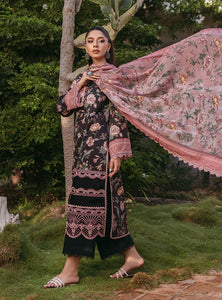 Zainab Chottani  by Tahra Embroidered Lawn Suit Unstitched 3 Piece ZCT24 RYMA - D 1A - Summer Collection