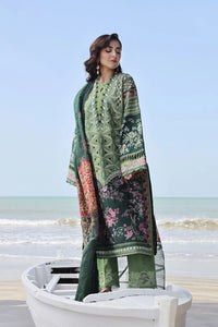 Maryam Hussain Embroidered Lawn Suit Unstitched 3 Piece MHL24 D-01- Luxury Collection