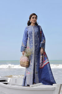 Maryam Hussain Embroidered Lawn Suit Unstitched 3 Piece MHL24 D-02- Luxury Collection