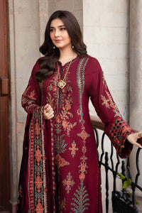 Maria.B 3 Piece Unstitched Embroidered Twill Linen Suit | DL-1210