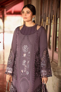 Maria.B 3 Piece Unstitched Embroidered Linen Suit | DL-1202