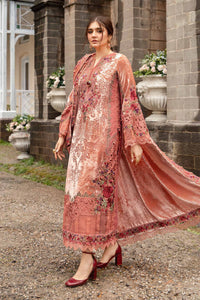 Maria.B 3 Piece Unstitched Embroidered Palachi Suit | DL-1206