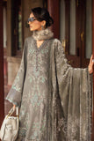 Maria.B 3 Piece Unstitched Embroidered Velvet Suit | DL-1209