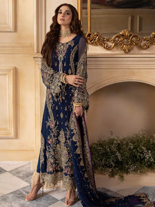 Charizma Dastaan-e-Jashan Luxury Chiffon 24 Unstitched 3Pc Suit DJW4-01