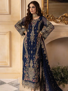 Charizma Dastaan-e-Jashan Luxury Chiffon 24 Unstitched 3Pc Suit DJW4-01