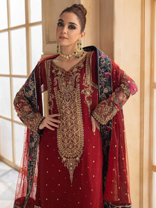 Charizma Dastaan-e-Jashan Luxury Chiffon 24 Unstitched 3Pc Suit DJW4-02