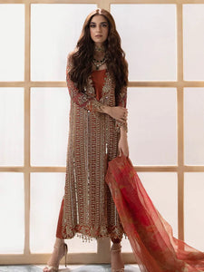 Charizma Dastaan-e-Jashan Luxury Chiffon 24 Unstitched 3Pc Suit DJW4-04