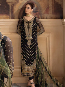 Charizma Dastaan-e-Jashan Luxury Chiffon 24 Unstitched 3Pc Suit DJW4-06