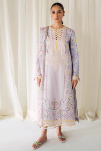 Qprints By Qalamkar Embroidered Lawn Suit Unstitched 3 Piece QAR-06 ORANE - Summer Collection