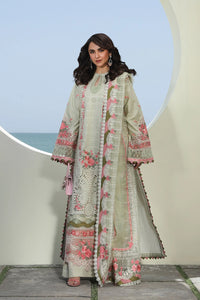 Maryam Hussain Embroidered Lawn Suit Unstitched 3 Piece MHL24 D-05- Luxury Collection