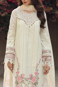 Qalamkar Chikankari Lawn Suit Unstitched 3 Piece PS-05 AMAAR - Festive Collection