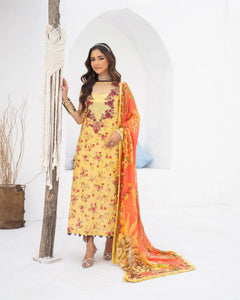 MISHI BY ANUM MISBAH Unstitched collection Vol 1 2024 DE-04 RIMSA