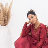 MISHI BY ANUM MISBAH Unstitched collection Vol 1 2024 DE-08 RUKSAAR