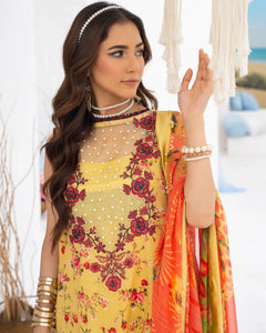 MISHI BY ANUM MISBAH Unstitched collection Vol 1 2024 DE-04 RIMSA