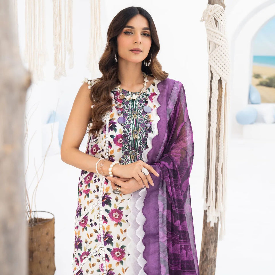 MISHI BY ANUM MISBAH Unstitched collection Vol 1 2024 DE-01 MISHAL