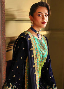 Signora by Charizma Embroidered Velvet Suits Unstitched 3 Piece  CVT4-15 -