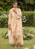 Siraa By Sadaf Fawad Khan Embroidered Lawn Suits Unstitched 3 Piece SDF24 Zaphira (A) - Luxury Collection